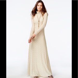 Free People Off-White Maxi Dress